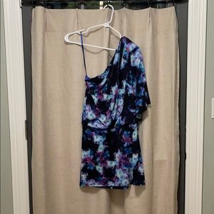One shoulder Jessica simpson dress